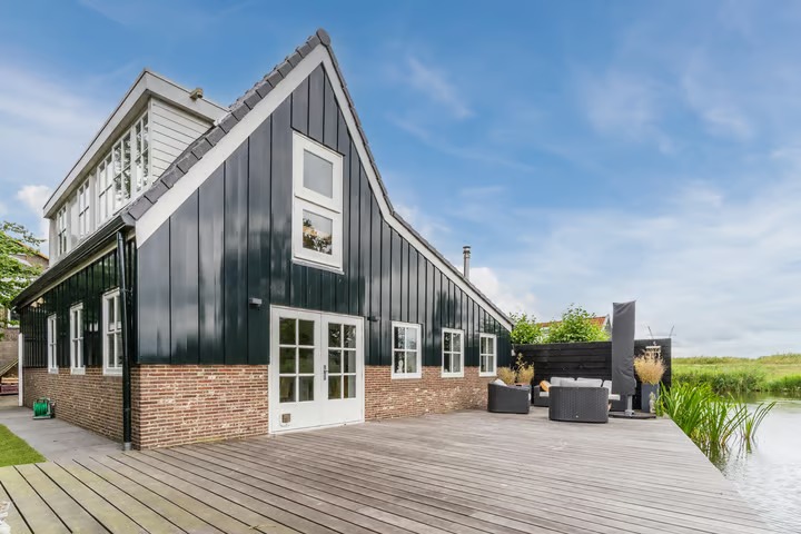 Vrijstaande woning (dijkwoning) Haviksdijkje 7 B in Grootschermer