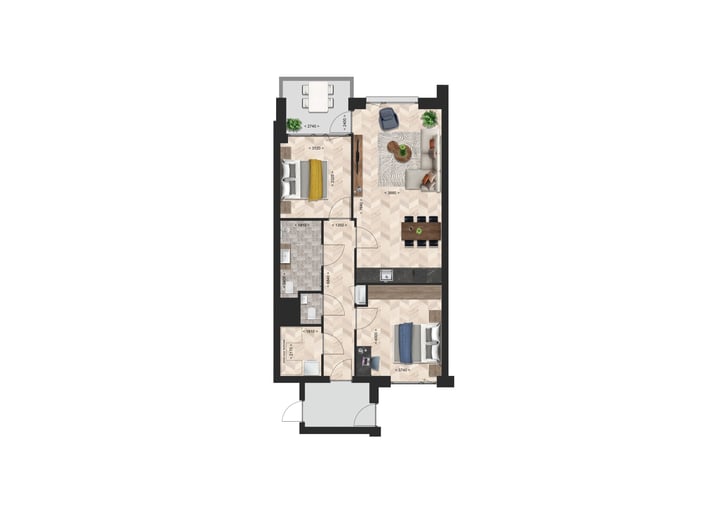 Galerijflat Hoff van Hollantlaan 8 Rosmalen