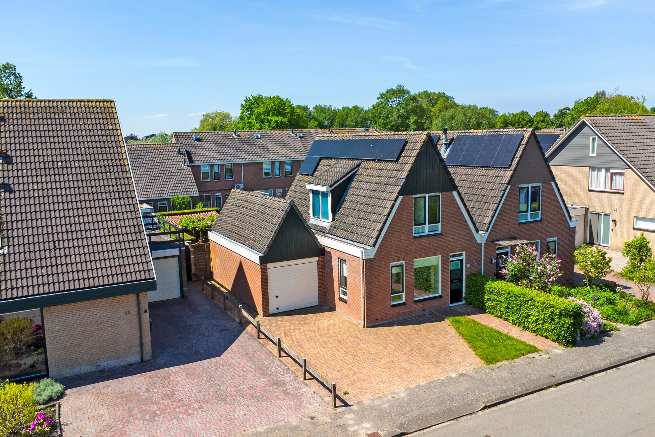 Halfvrijstaande woning Fûgelikkers 56 in Workum