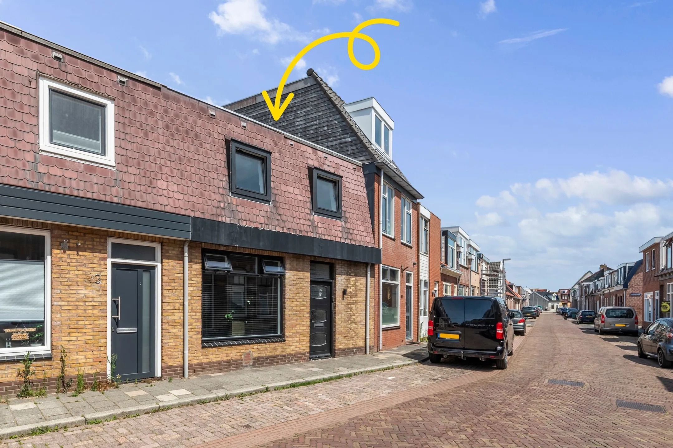 Tussenwoning Jan in 't Veltstraat 35 in Den Helder