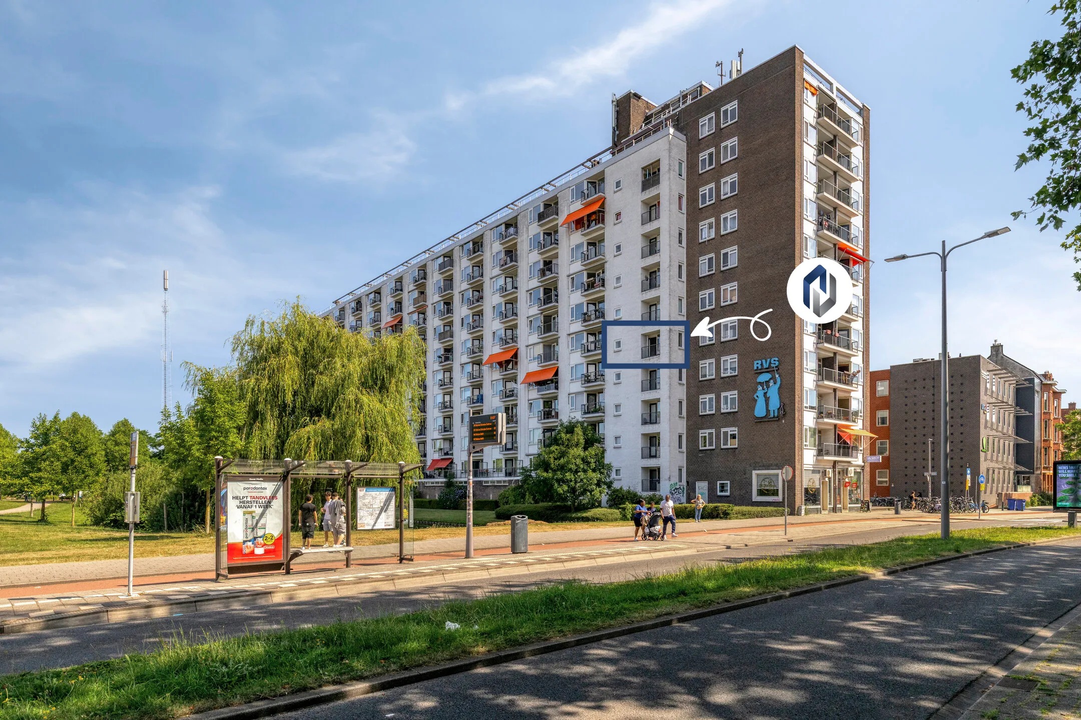 Galerijflat Suze Groeneweglaan 115 in Rotterdam
