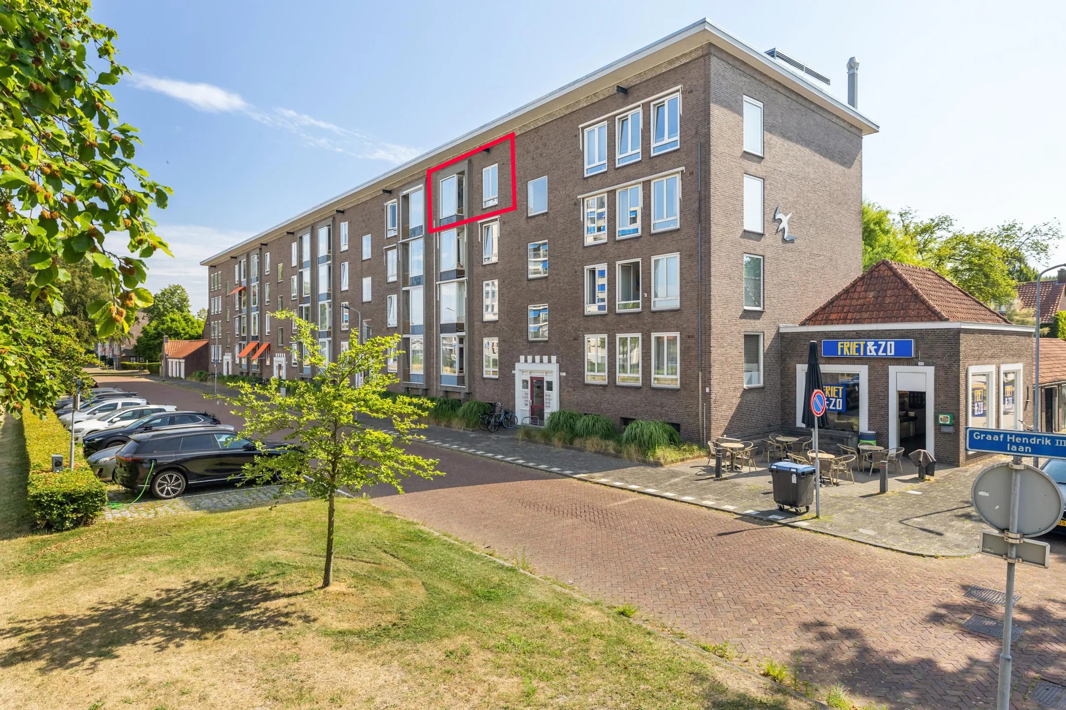 Galerijflat Graaf Hendrik III laan 117 C in Breda