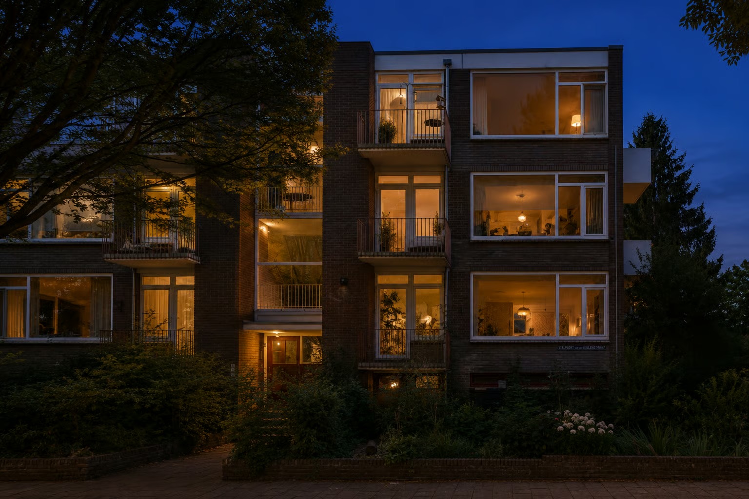 Portiekflat Stalpaert van der Wielenstraat 23 in Deventer