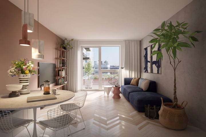 Portiekflat Hiraistraat 5 B21 in Amsterdam
