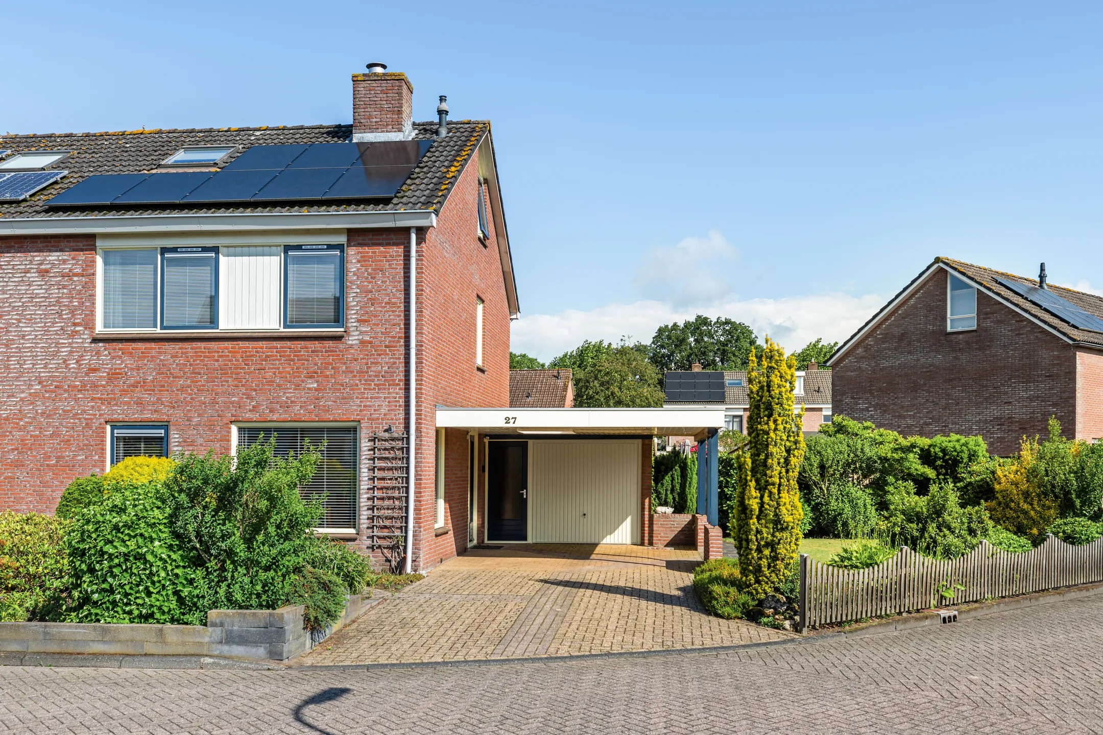 2-onder-1-kapwoning Punterstraat 27 in Lemelerveld