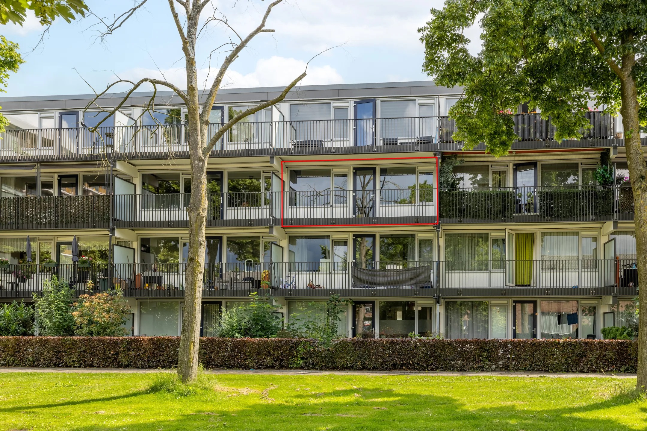 Galerijflat Lassuslaan 286 in Zwolle